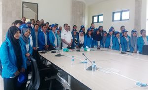 Bupati Terima Mahasiswa