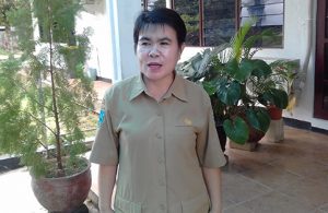 Sekretaris Dinas Kesehatan, dr. Joulanda Mentang