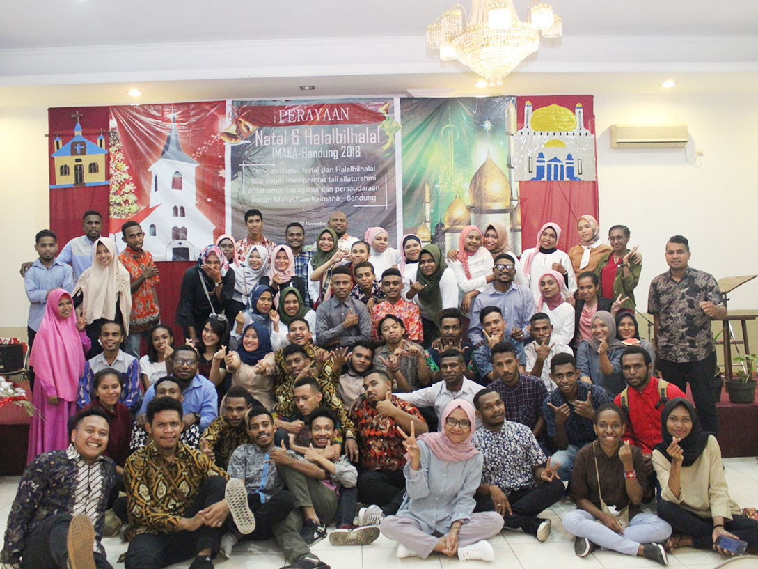 *Jaga Toleransi IMAKA Bandung Gelar Natal dan Halal Bihalal