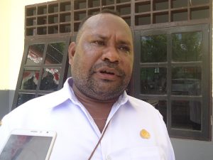 Kadistrik Buruway Arsad Watora saat dikonfirmasi usai kegiatan TPP
