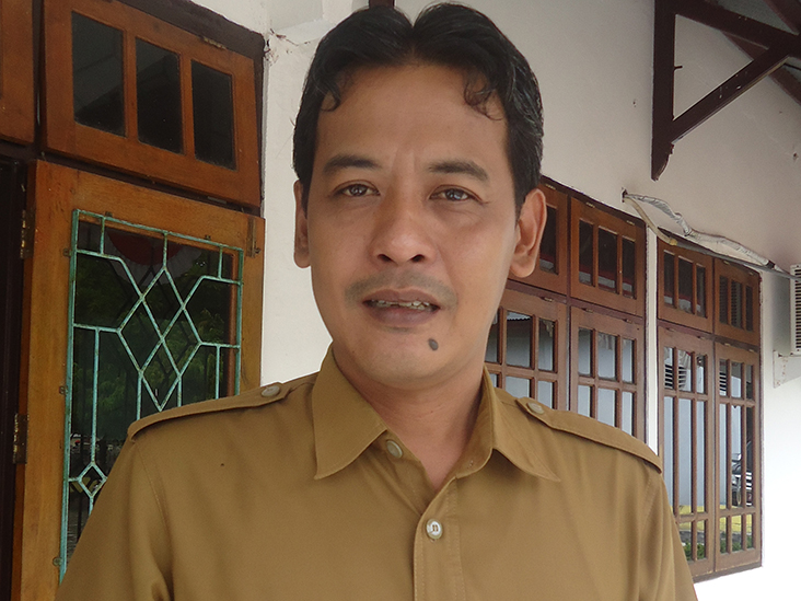 Kepala Inspektorat Kaimana, Fredy S.  Zaluchu, S.SPT, M.Si