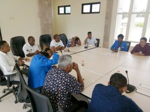 Salah Satu Foto Acara Pelepasan Mahasiswa KKN UNPATI AMBON oleh Pemerintah Daerah Kabupaten Kaimana