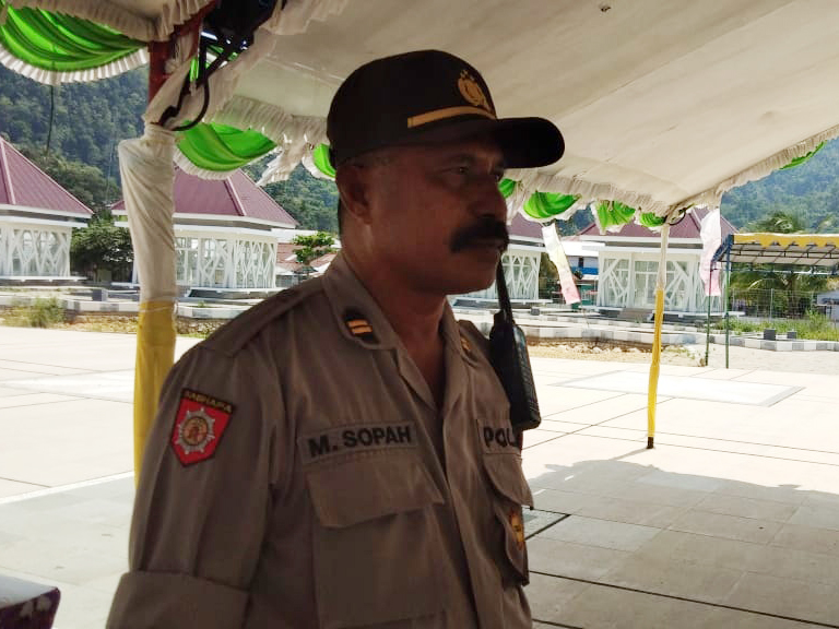 Kapolsek Kaimana Iptu. Mahfud Sopahelwakan