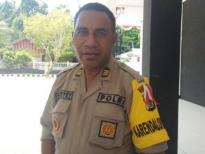 Kabag Ops Polres Kaimana AKP. Zakarias S. Sirey, S.Sos