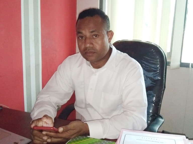 Kanit Indagsi Polres Kaimana, Ipda Daud Kristian Ambumi, SH