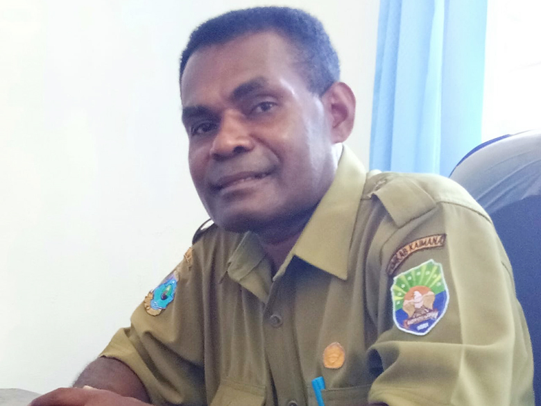 Kepala Bidang Tenaga Kerja, Dinas PTSP Kaimana, Aryanto Tafre, SH