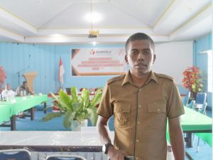 Faizal Tura SH Kasubag Teknis Penyelenggara Pemilu Bawaslu Papua Barat