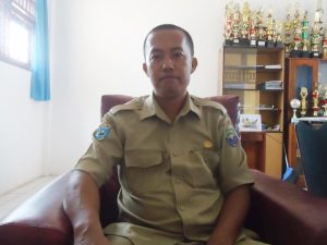 Kepala Sekolah SMP Negeri 1 Kaimana, Petrus Emba Arroan, ST