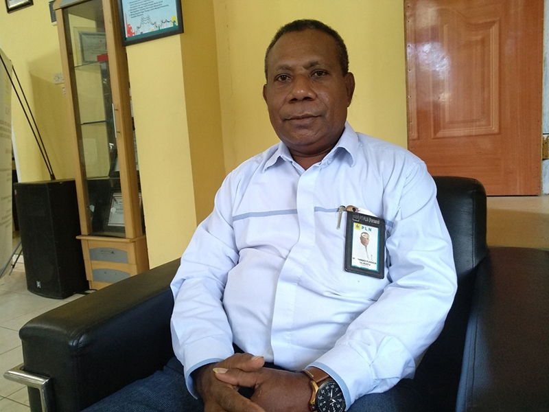 Manager PT. PLN ranting Kaimana, Muhammad Puarada
