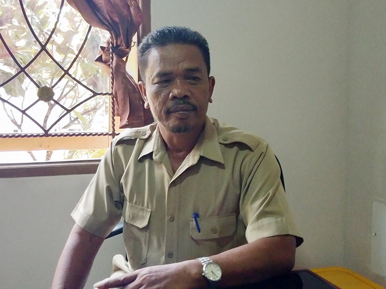 Kepala BPBD Kaimana, Subani, S.IP
