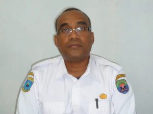 Sekretaris Disperindagkop Kabupaten Kaimana, Agustinus Janoma, SE