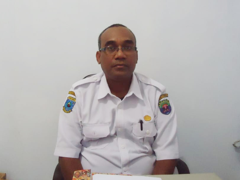 Sekretaris Disperindagkop Kabupaten Kaimana, Agustinus Janoma, SE