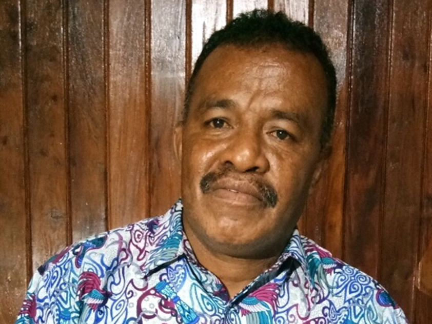 Kepalan Dinas Pendidikan Kabupaten Kaimana, Kosmas Sarkol, S.Pd