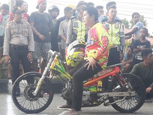 Doddi saat berada di garis star