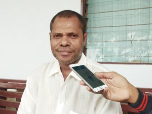 Komisioner KPU Kaimana, Jhon Philips Kiruwa, SH