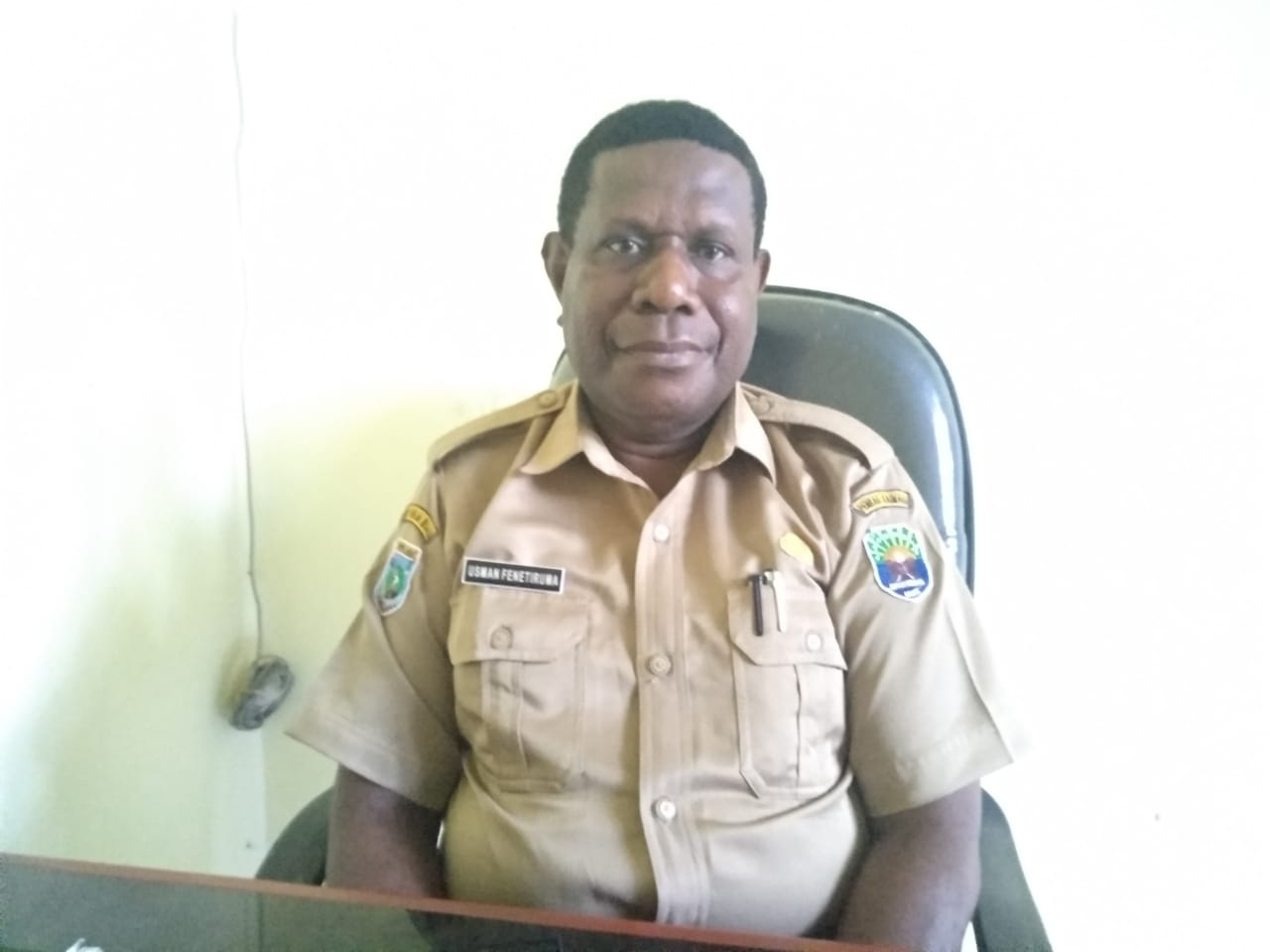 Kepala Dinas Kebudayaan Dan Pariwisata Kabupaten Kaimana, Usman Fenetiruma, S.Pd