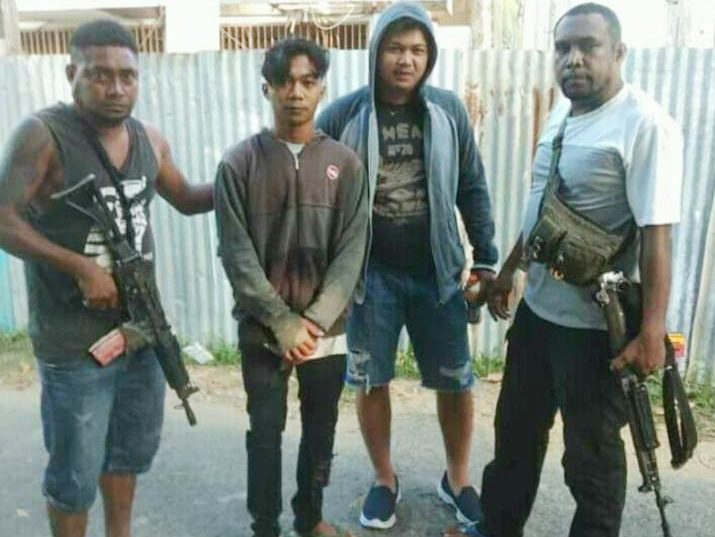 Pelaku penikaman terhadap korban Musa Gasim yang berhasi dibekuk Polisi tadi pagi