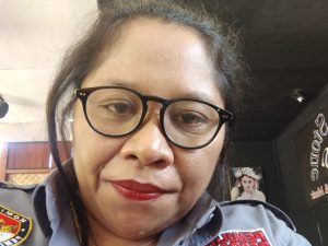 Komisioner Devisi Teknis KPU Kaimana, Dominika Hunga Andung, S.Si