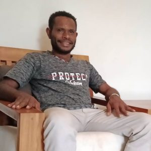Sekretaris Parlemen Jalanan Kabupaten Kaimana, Fadrin Reasa.