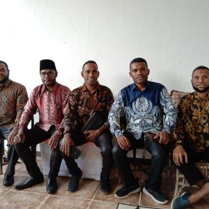 Tokoh Pemuda Tim Pemekaran DOB Sebyar saat hendak melakukan koordinasi dengan Kementerian terkait di Jakarta. (FOTO: ISTIMEWA)