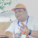Plt. Ketua Perbasi Kabupaten Kaimana, Binsar Sitanggang.(FOTO: CR10)