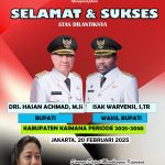 IKLAN PELANTIKAN BUPATI KAIMANA DINAS PENDAPATAN