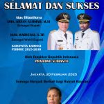 IKLAN PELANTIKAN BUPATI KAIMANA DKP