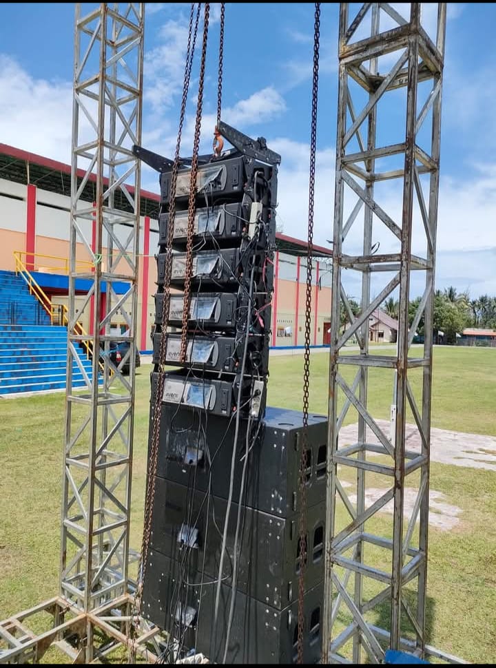 Aset Sound System milik Pemda yang slama ini dipergunakan untuk kegiatan Pemerintah, yang lenyap entah ke mana.(FOTO: ARI)