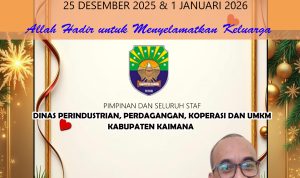 IKLAN NATAL DINAS PERINDAGKOP 2025