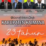 IKLAN HUT KAIMANA XXIII DPRK KABUPATEN KAIMANA