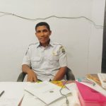 Kepala Bidang Tata Lingkungan pada Dinas Lingkungan Hidup Kabupaten Kaimana, Lorentinus Riwu. (FOTO: KHR)