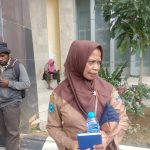 Kepala Dinas Sosial, Pengendalian Penduduk dan KB Kabupaten Kaimana, Siti Rahma Iribaram. (FOTO : ARI)