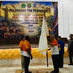 Lepas Kontingen Pesparawi, Bupati Kaimana ; Harumkan Nama Daerah di Tingkat Nasional