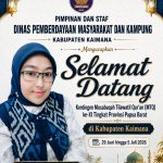 IKLAN UCAPAN MTQ DINAS PEMBERDAYAAN MASYARAKAT DAN KAMPUNG KABUPATEN KAIMANA