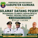 IKLAN SELAMAT DATANG PESERTA MTQ PEMDA KAIMANA