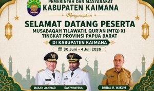 IKLAN SELAMAT DATANG PESERTA MTQ PEMDA KAIMANA