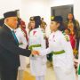 Bupati Kaimana Kukuhkan 75 Anggota Paskibraka