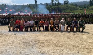 HUT Ke-1 Yonif TP 864/Nane Nambae, Momentum Prajurit Perkuat Pengabdian untuk Rakyat