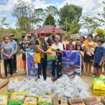 Flobamora Papua Barat Salurkan Langsung Bantuan Logistik Langsung ke Manggarai NTT
