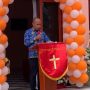 Sekda Wakum Resmikan Rumah Pastori Jemaat GPI Papua Sion Air Merah